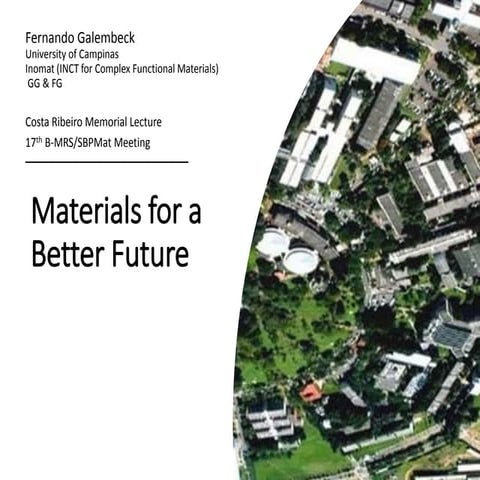 Materials for a Better Future. | POTX