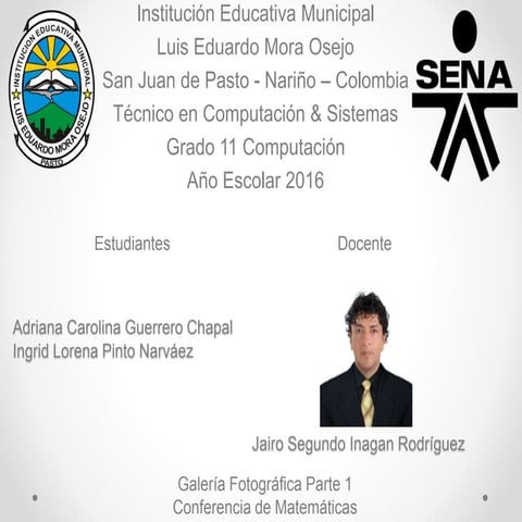 Conferencia de Matematicas 