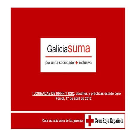 Galicia suma por una sociedad más inclusiva