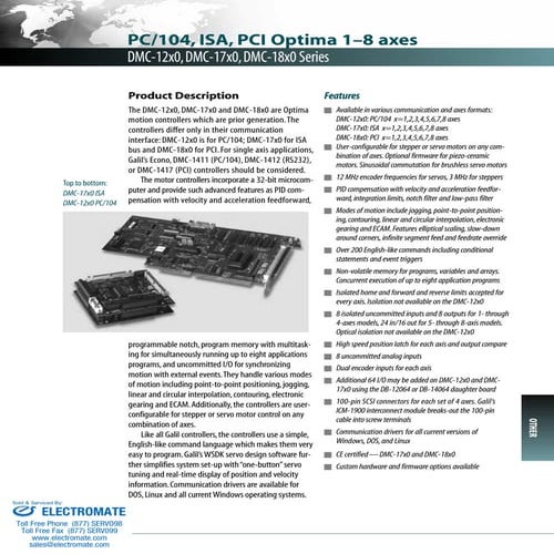 Galil dmc12x0 17x0_18x0_catalog