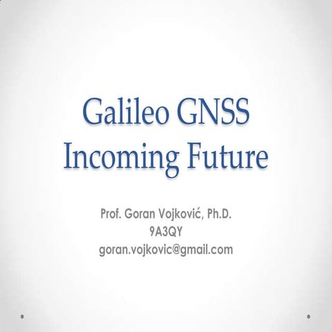 Galileo gnss