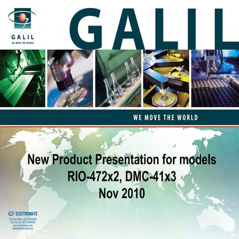 Galil new product presentation nov 2010