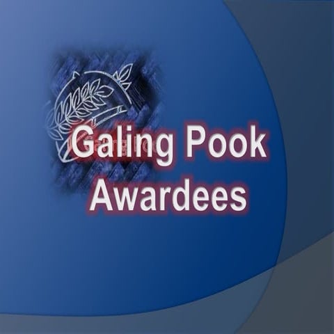 Galing Pook Awardees