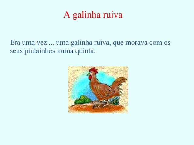Galinha Ruiva