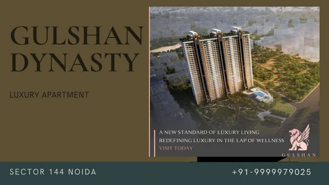 Gallery of Gulshan dynasty luxury apartment | PPTX