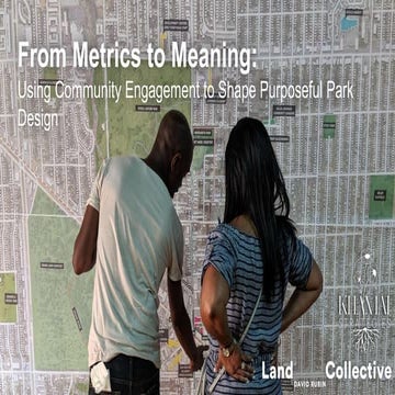 From Metrics to Meaning: Using Community Engagement to Shape Purposeful ...