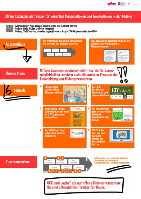 Offene Lizenzen als Treiber für neuartige Kooperationen und Innovationen in ...