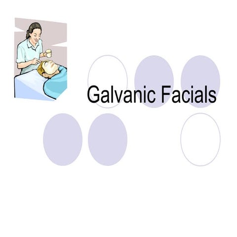 Galvanic facials 