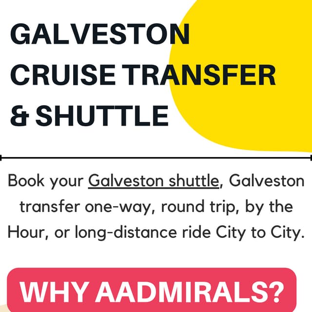 Galveston Cruise Transfer & Shuttle AAdmirals