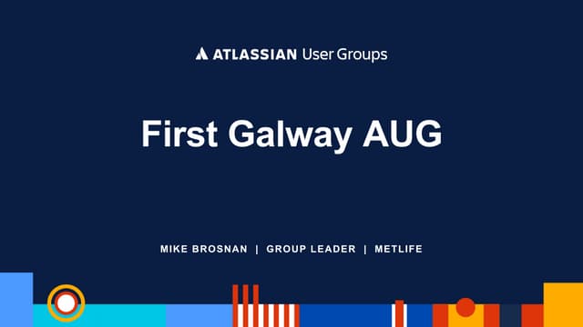 First Galway Atlassian User Group