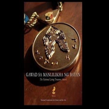 gamaba awardee and national artists of the Philippines | PPT