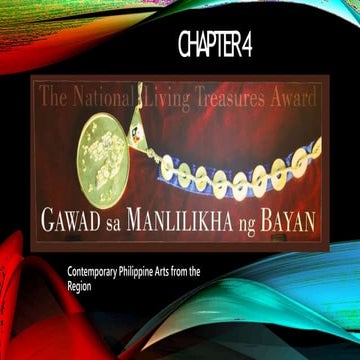 gamaba awardee and national artists of the Philippines | PPT