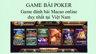 GAME BÀI POKER