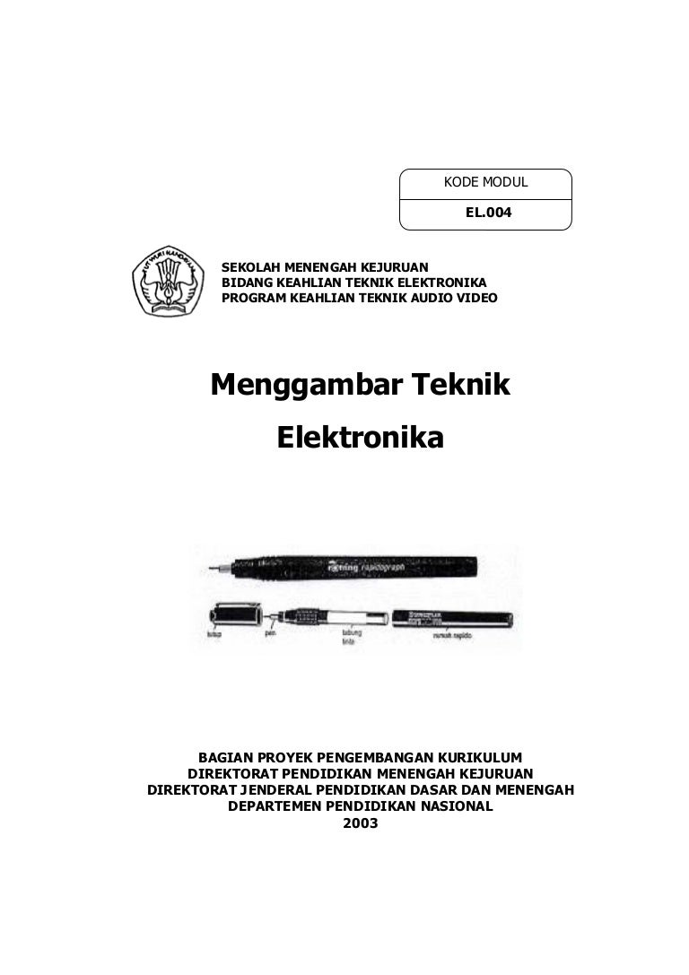 Gambar Teknik Manual Dan Visio