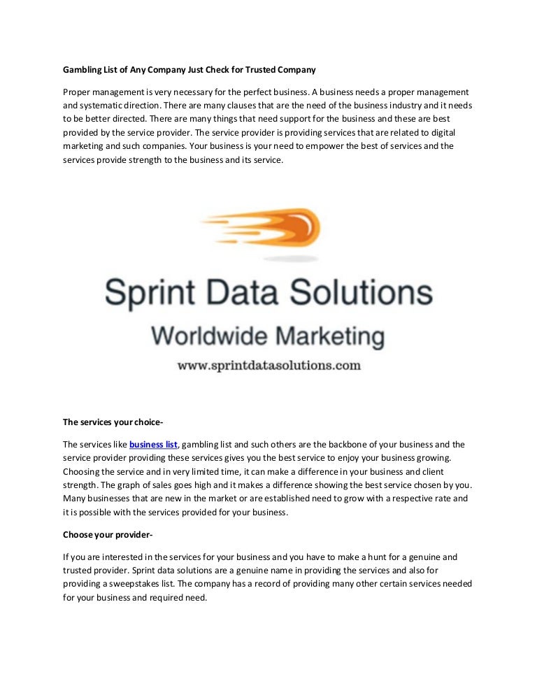 Check your gambling rules