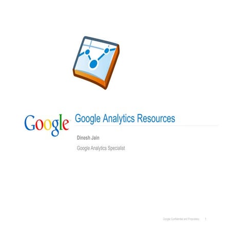 Gamc2010   11 - google analytics and google website optimiser resources - din...