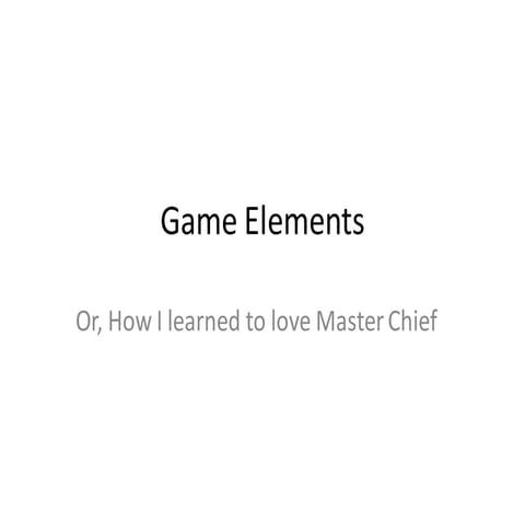 Game Elements