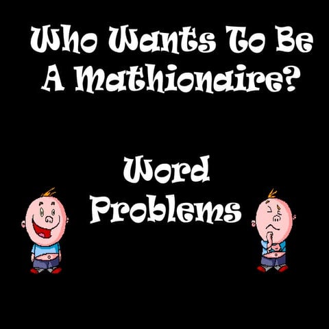 Game word problems