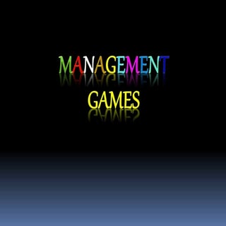 Management Game