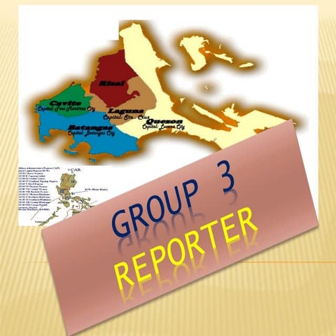TOURIST GUIDE REGION 4-A & B 