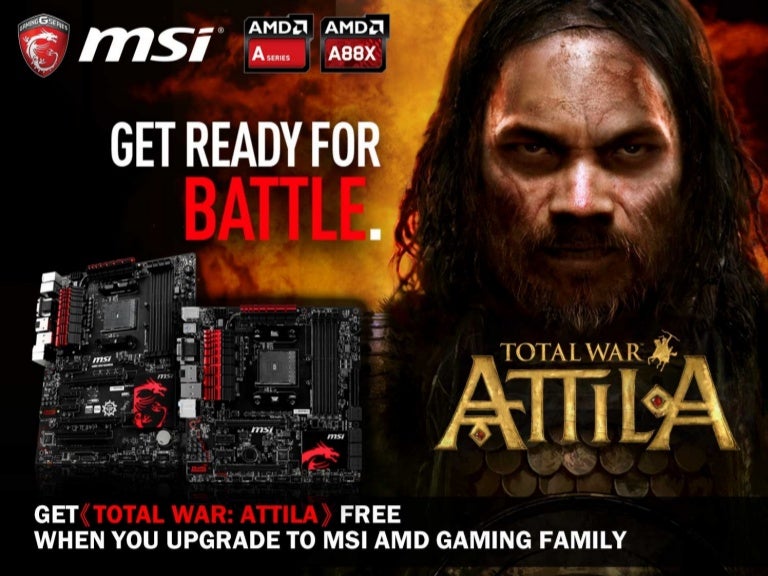 Total War Attila Game Code Redemption Instruction