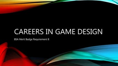 Game design careers