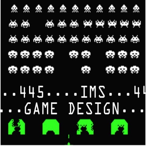 Game Design, September 10, 2013