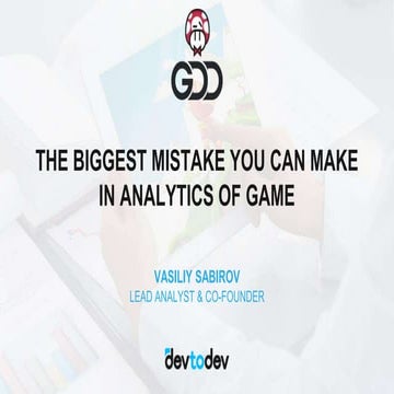 The Biggest Mistake You Can Make In Analytics of Game