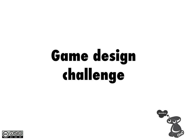 Game development challenge