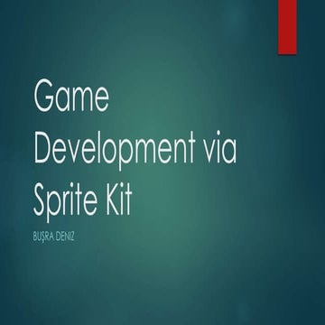 Game development via_sprite_kit