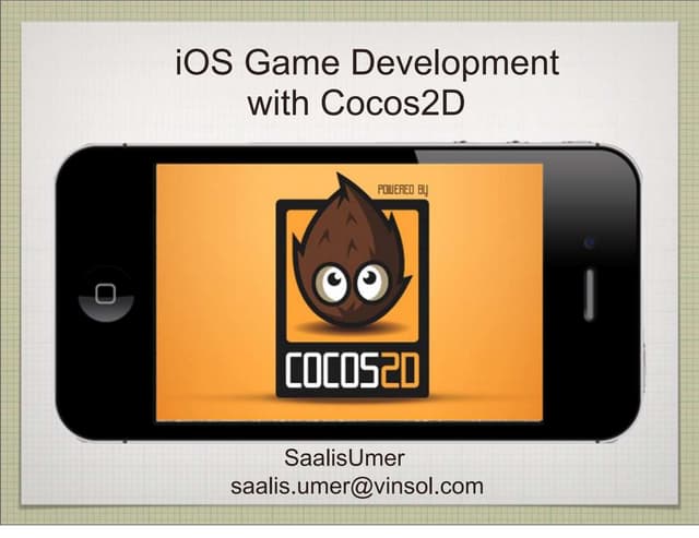 Game development with Cocos2d
