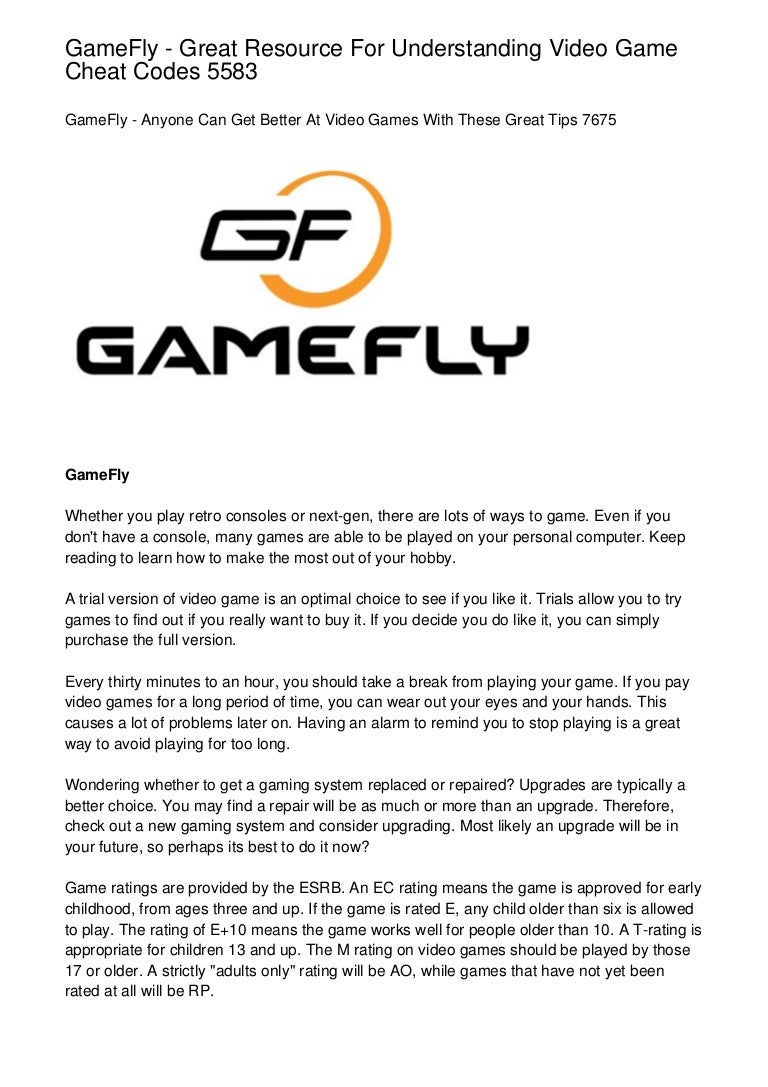 gamefly buy