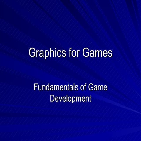 Gamegraphics | PPT | Computing | Technology & Computing