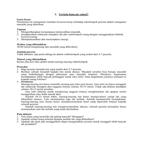 kUMPULAN GAME INDOOR