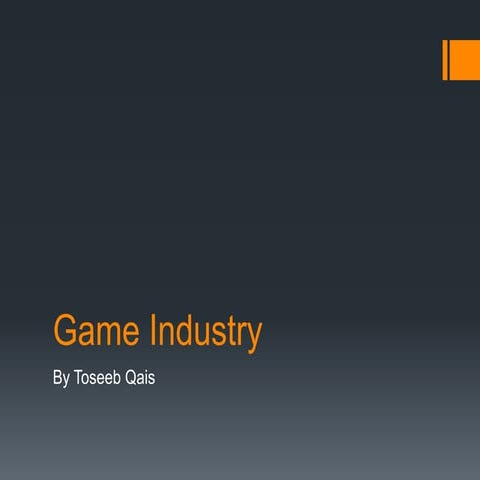 Game industry 