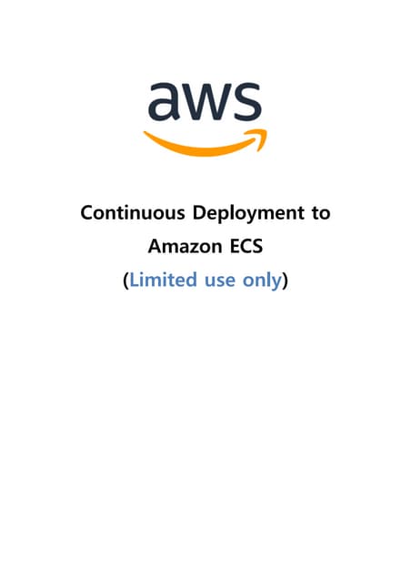 [2017 Gaming on AWS] 도커 컨테이너 배포 자동화 실습 (롤링 및 Blue/Green 배포)