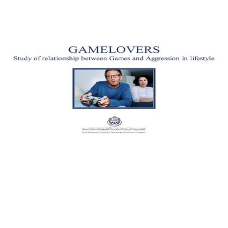 Study of relationship between the games and the aggression in people lifestyle