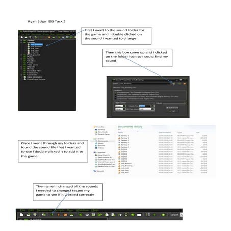 Game maker screen shots