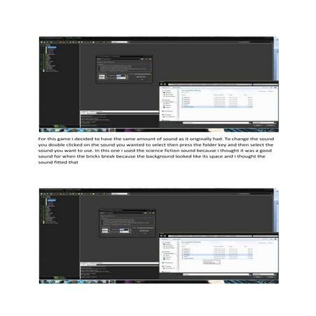 Game maker sound annotations