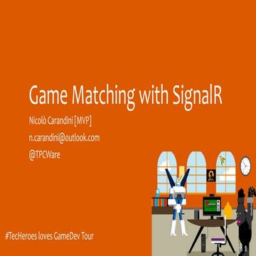 Game matching with SignalR