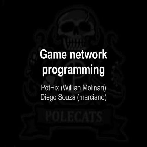 Game network programming