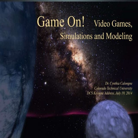 Game on  ctu keynote by calongne 2014