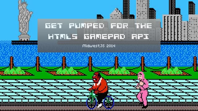 Get Pumped for the HTML 5 Gamepad API