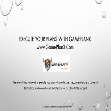 Game-Plan-Platform-Overview (1) | PDF