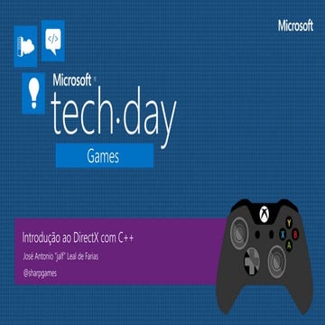 Introdução do DirectX com C++ | PPTX