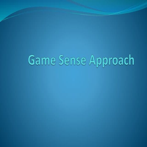 Game Sense - Angela Talevski | PPTX