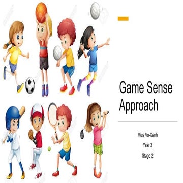 Game sense approach powerpoint | PPTX