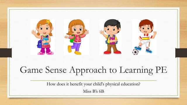 Game Sense Approach | PPTX