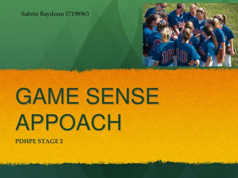 Game sense presentation