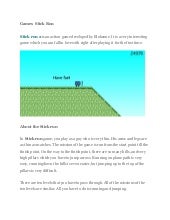 games stick run 2 stick run 2